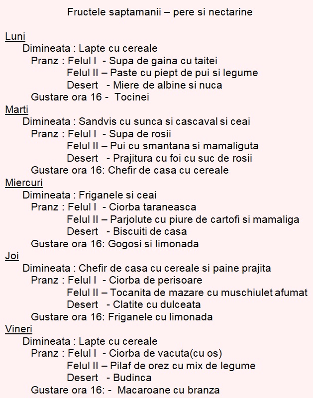 meniu